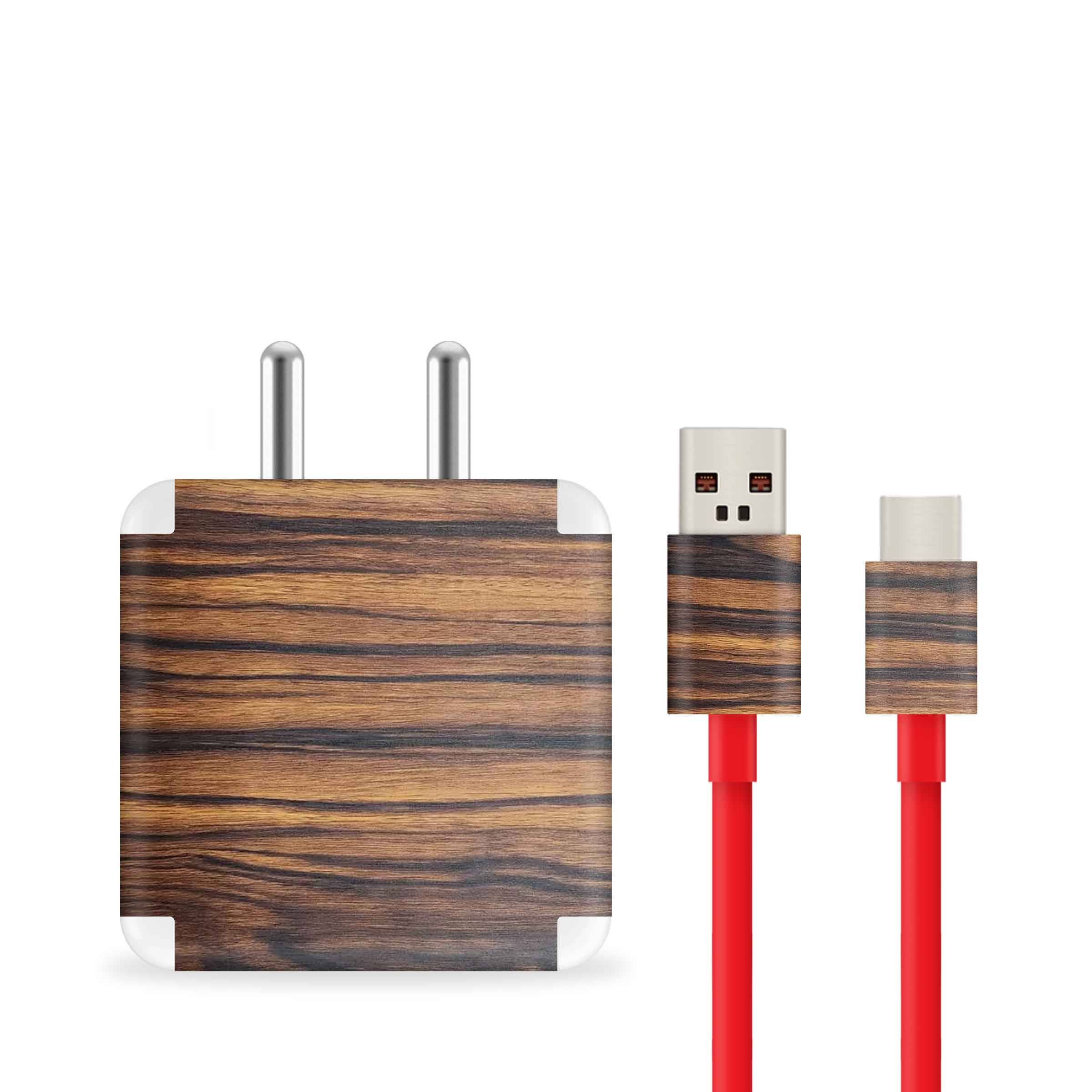 Mohogany Wood Charger Skin - Image 3