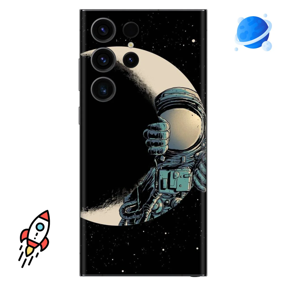 Moon Peep Mobile Skin