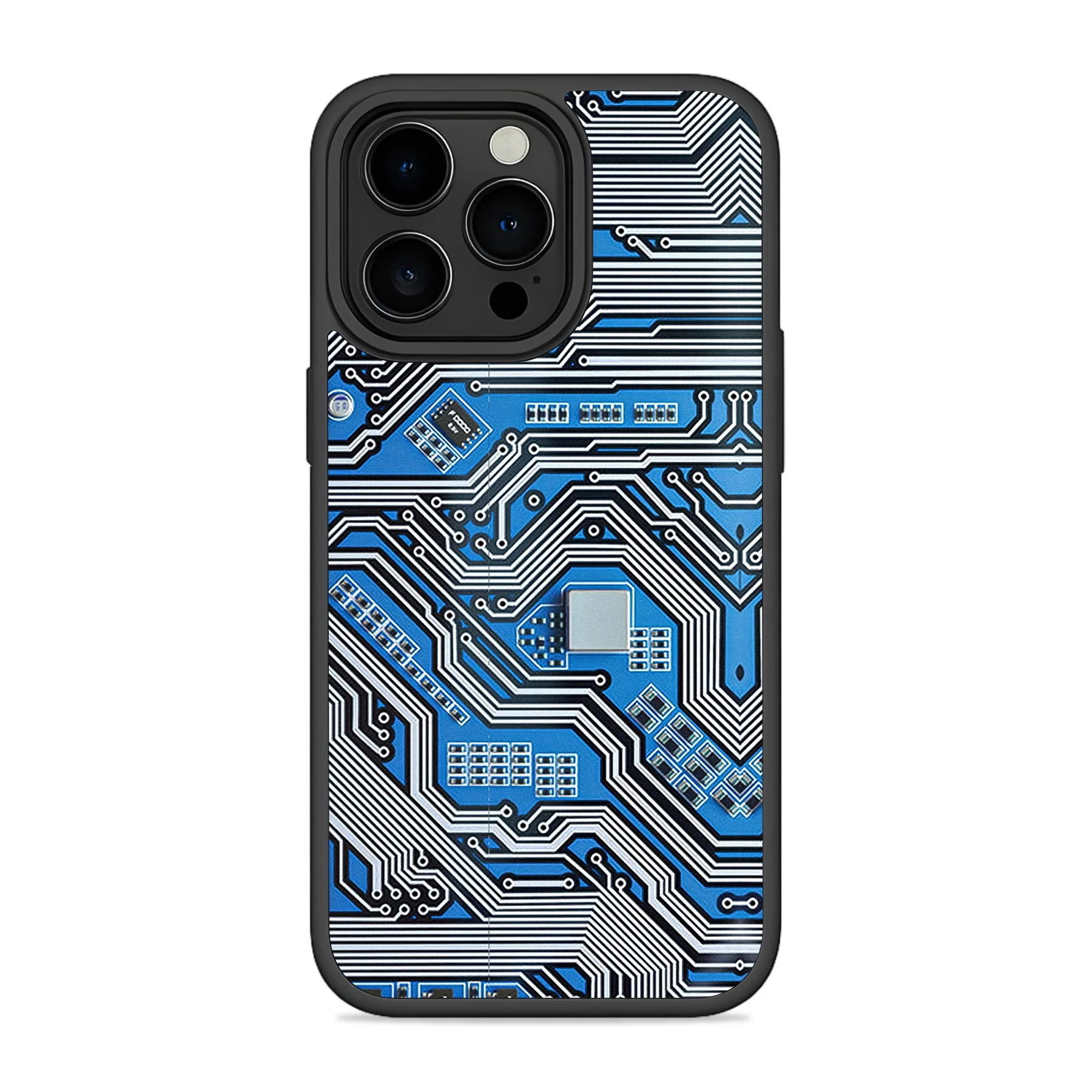 Motherboard Circuit - Blue Mobile Bumper Cover