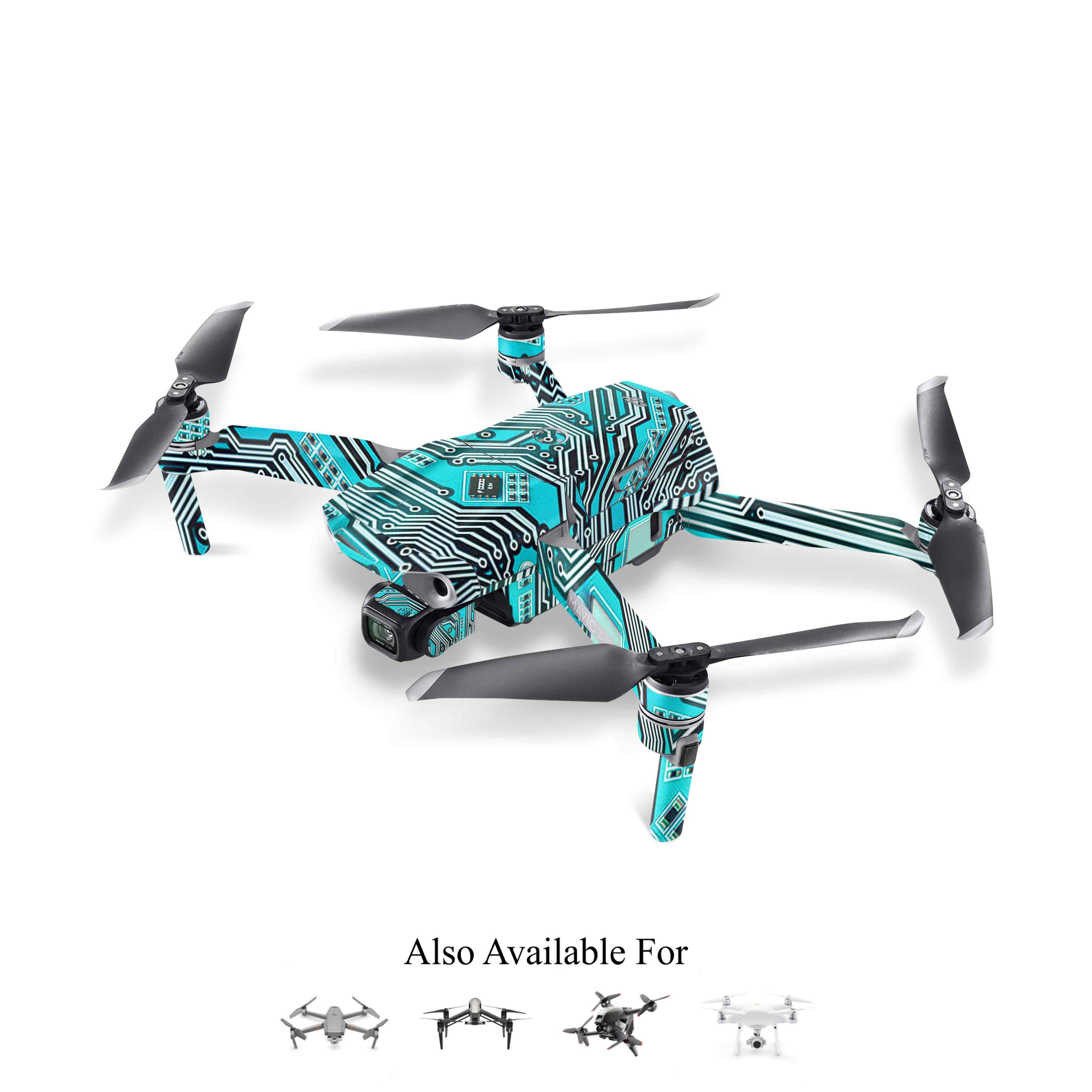 Motherboard Circuit Drone Skin - Image 2