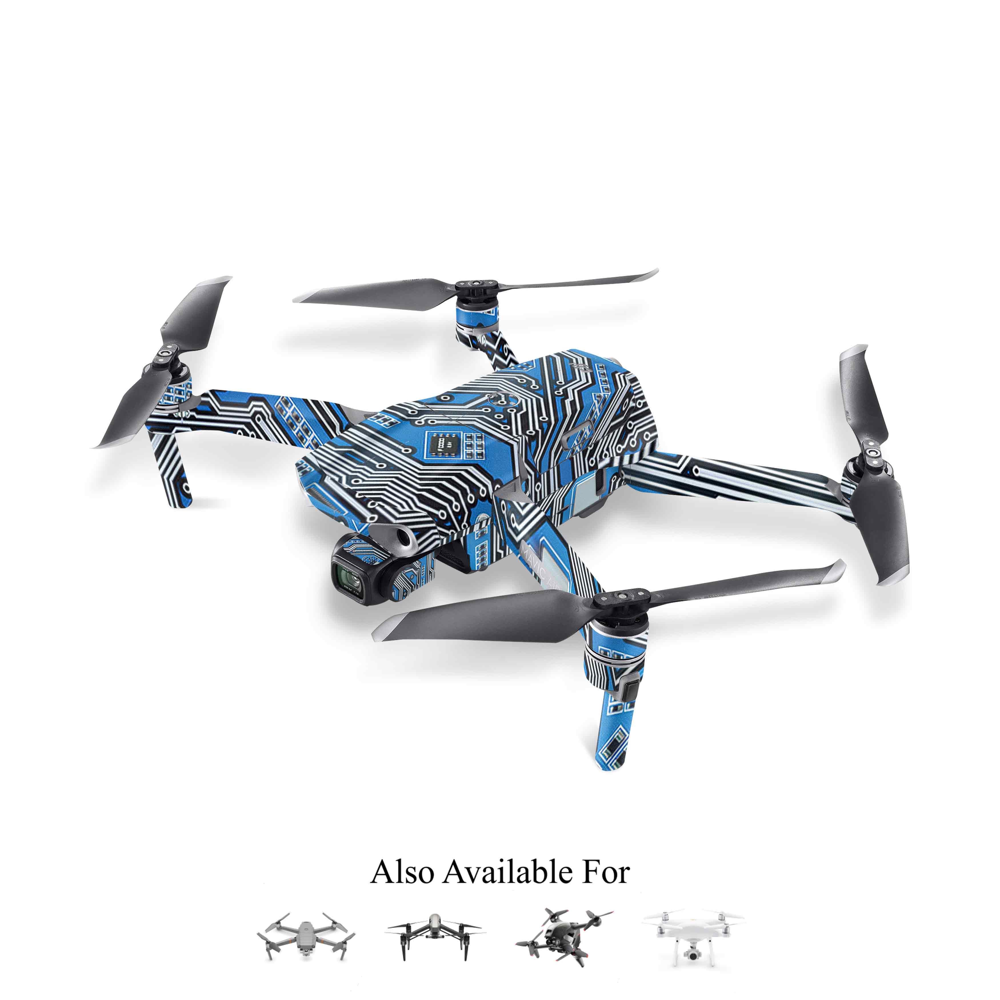 Motherboard Circuit Drone Skin - Image 4