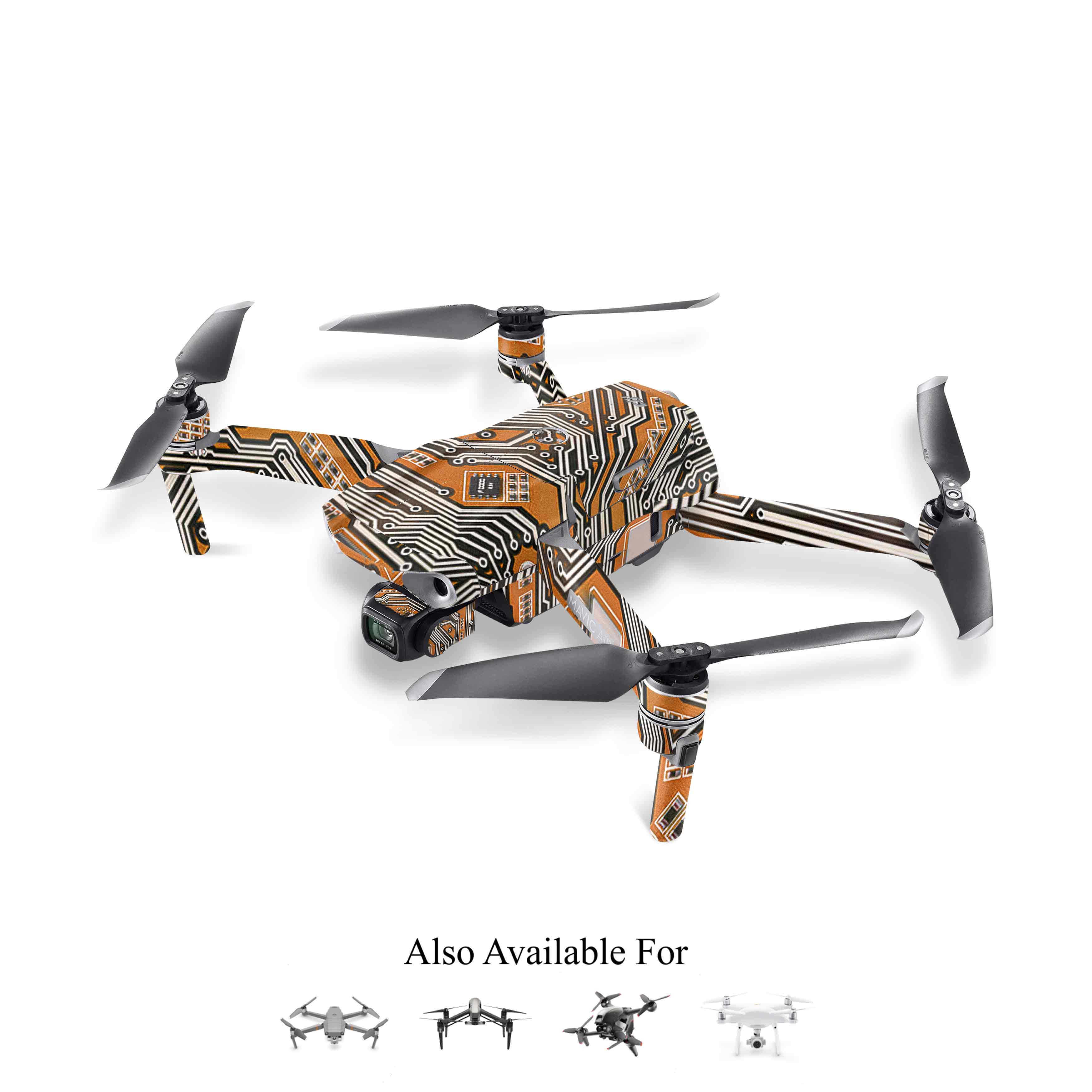 Motherboard Circuit Drone Skin - Image 6