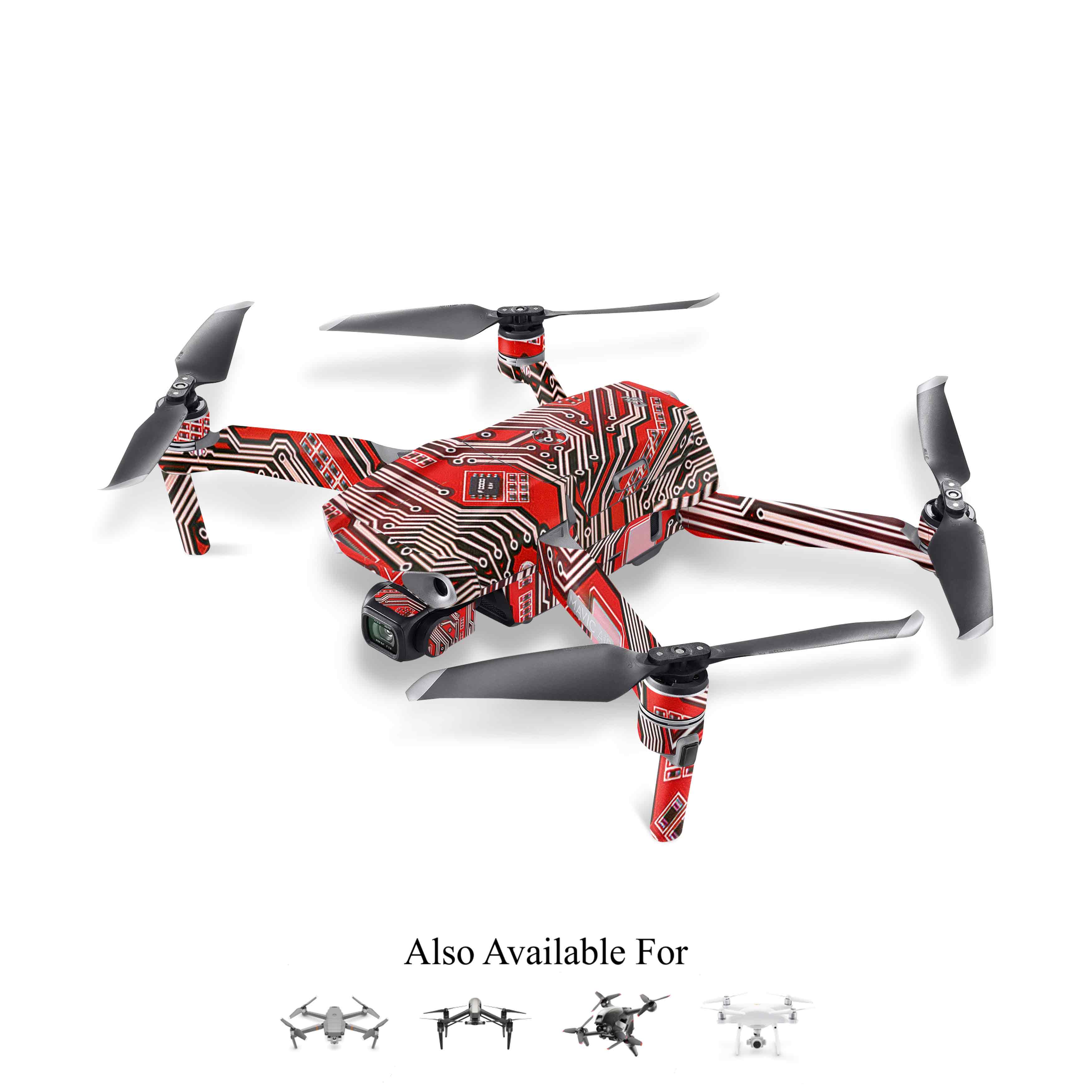 Motherboard Circuit Drone Skin - Image 8