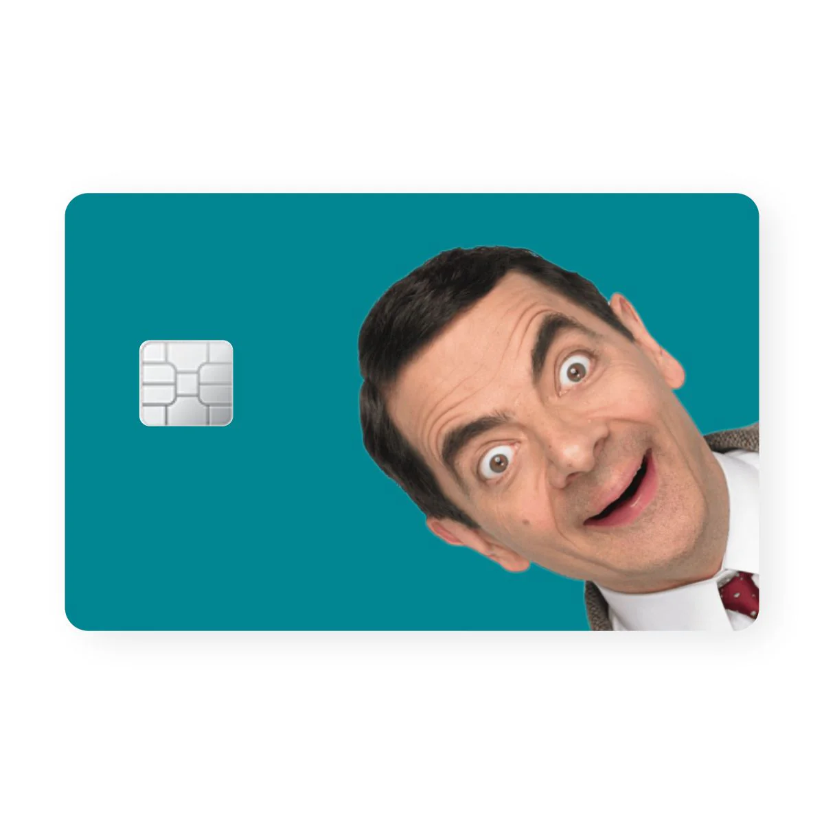 Mr Bean Face Cartoon Card - Image 2