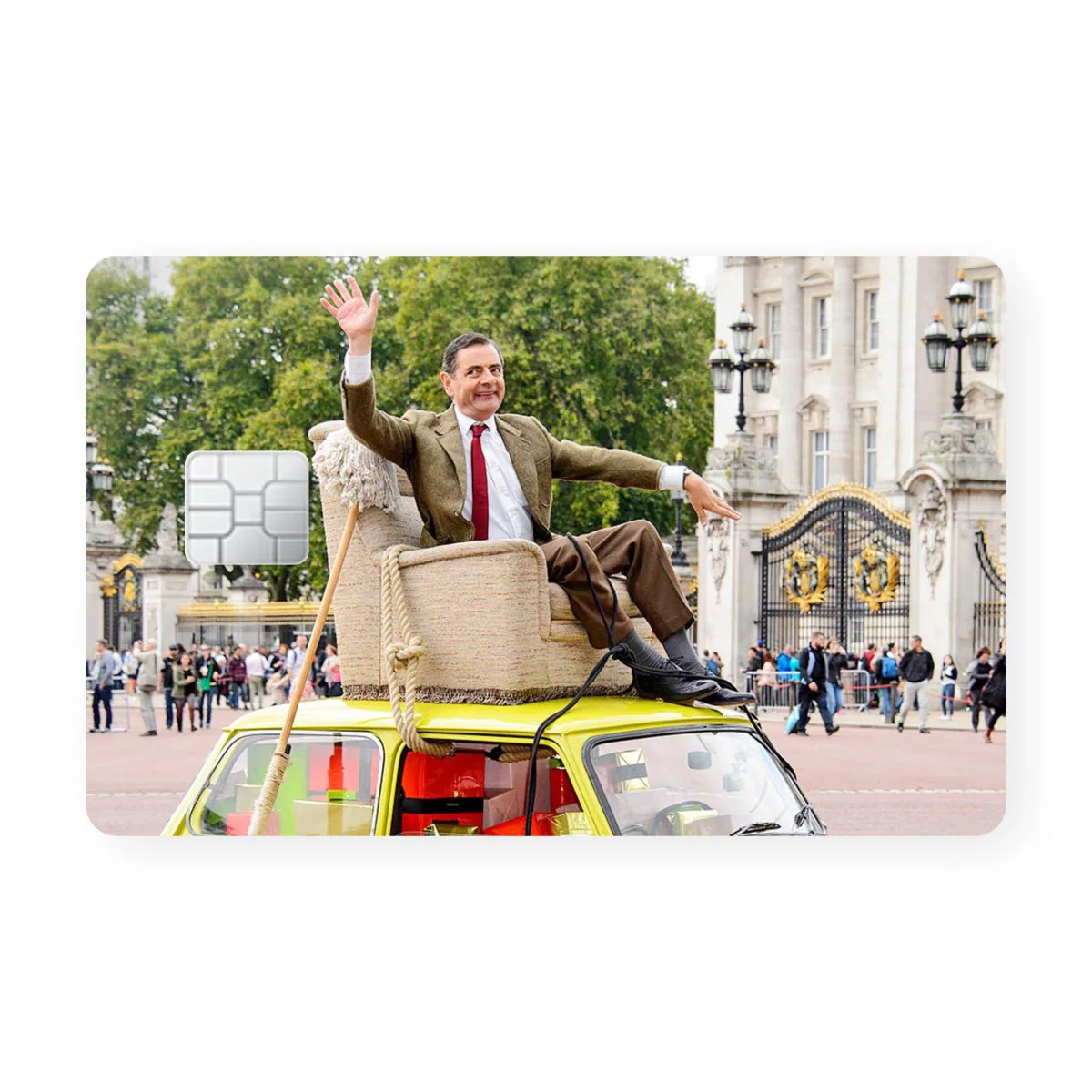 Mr Bean on Car Card - Image 2