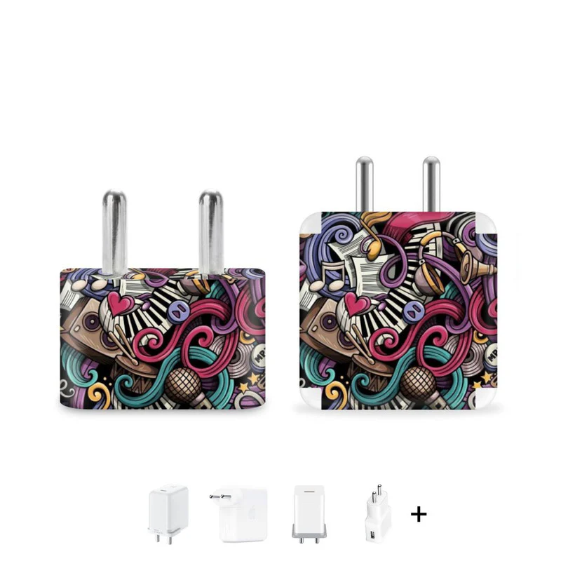 Music Abstract Charger Skin