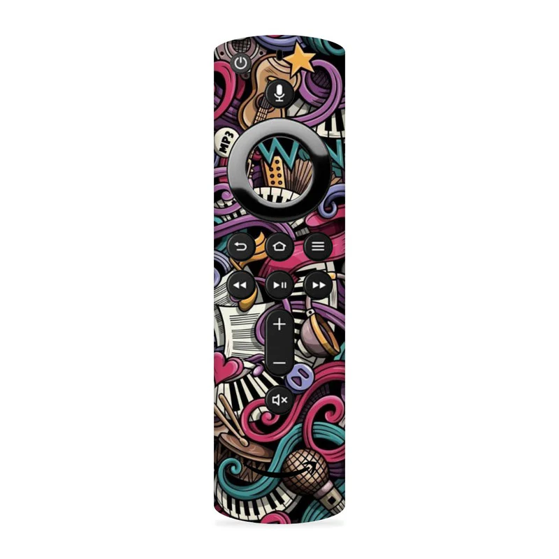 Music Abstract Skin For Fire TV Stick Remote