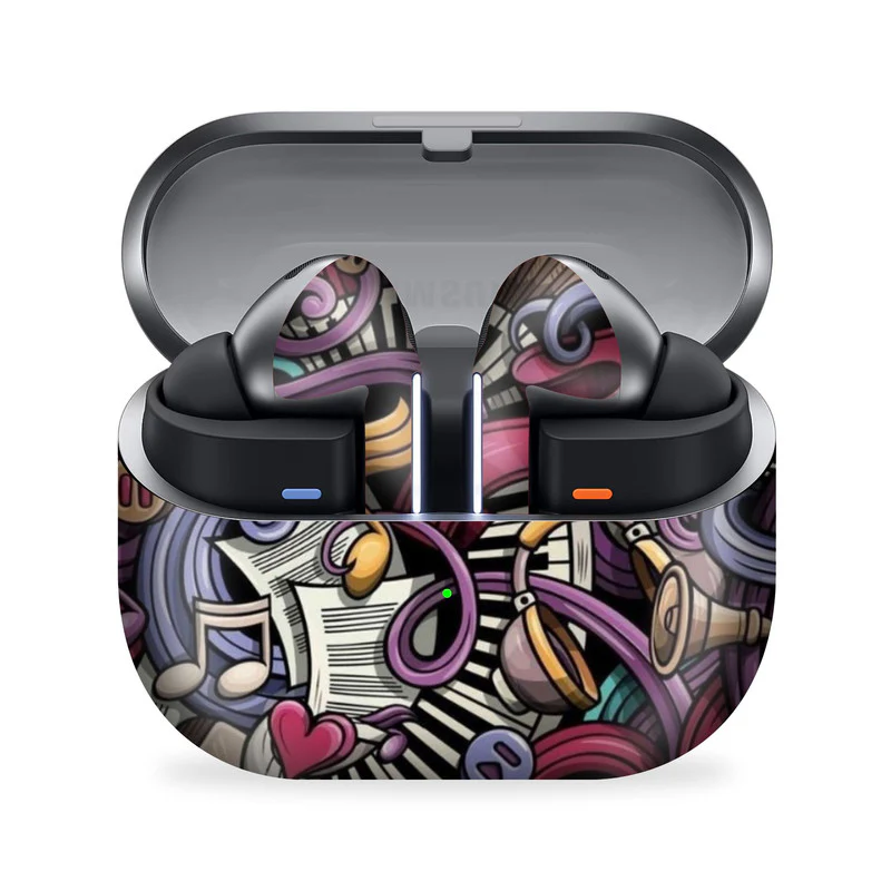 Music Abstract Samsung Galaxy Buds 3 Pro Skin
