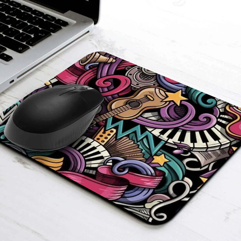 Music Abstract Mouse Pad