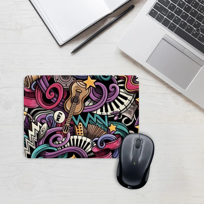 Music Abstract Mouse Pad - Image 2