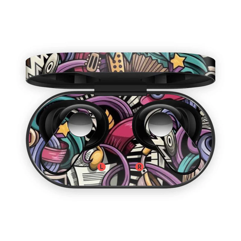 Music Abstract OnePlus Nord Buds Skin