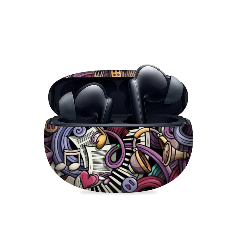 Music Abstract Skin For Oppo Enco TWS