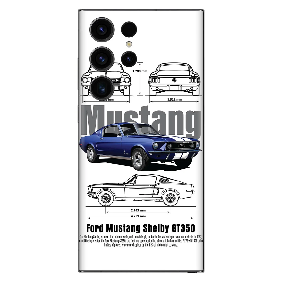 Mustang GT350 Mobile Skin