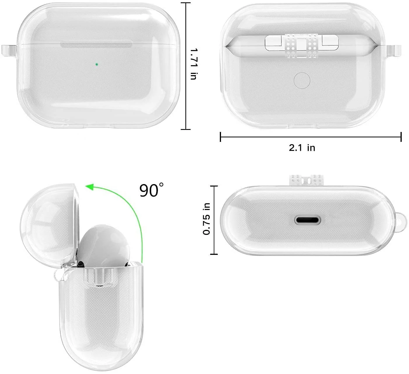 Transparent Cover - Airpods Pro / Pro 2 - Image 4