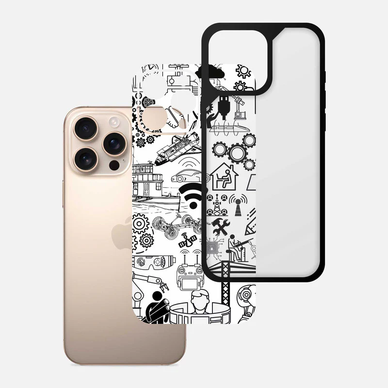 Engineer Abstract Bumper Mobile Cover - Image 3