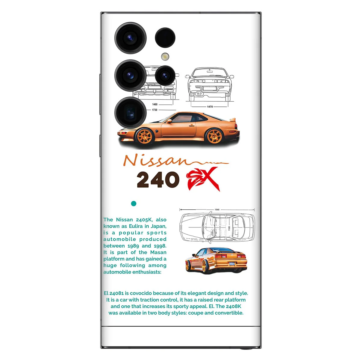 Nissan 240 Mobile Skin