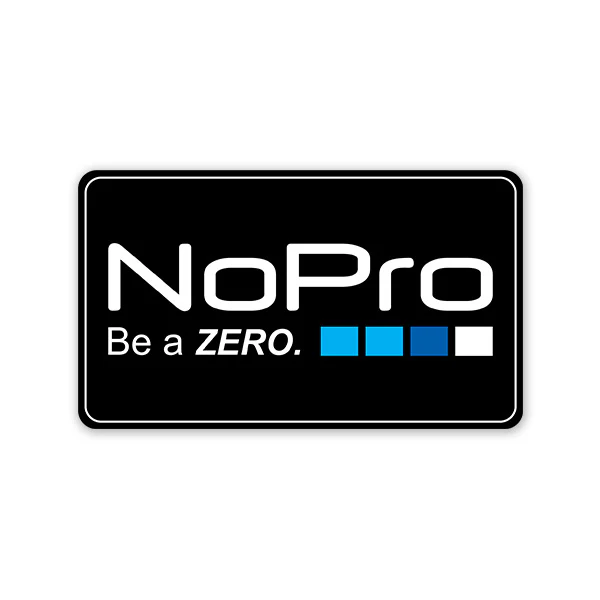 No Pro Car Sticker - Image 2