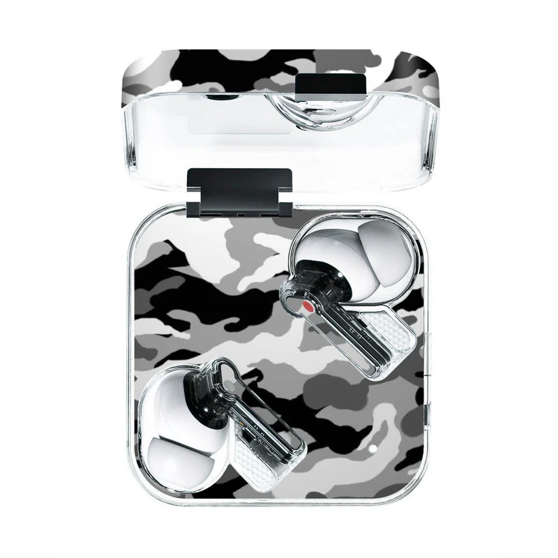 Grey Camo Skin Wrap For Nothing Ear 1