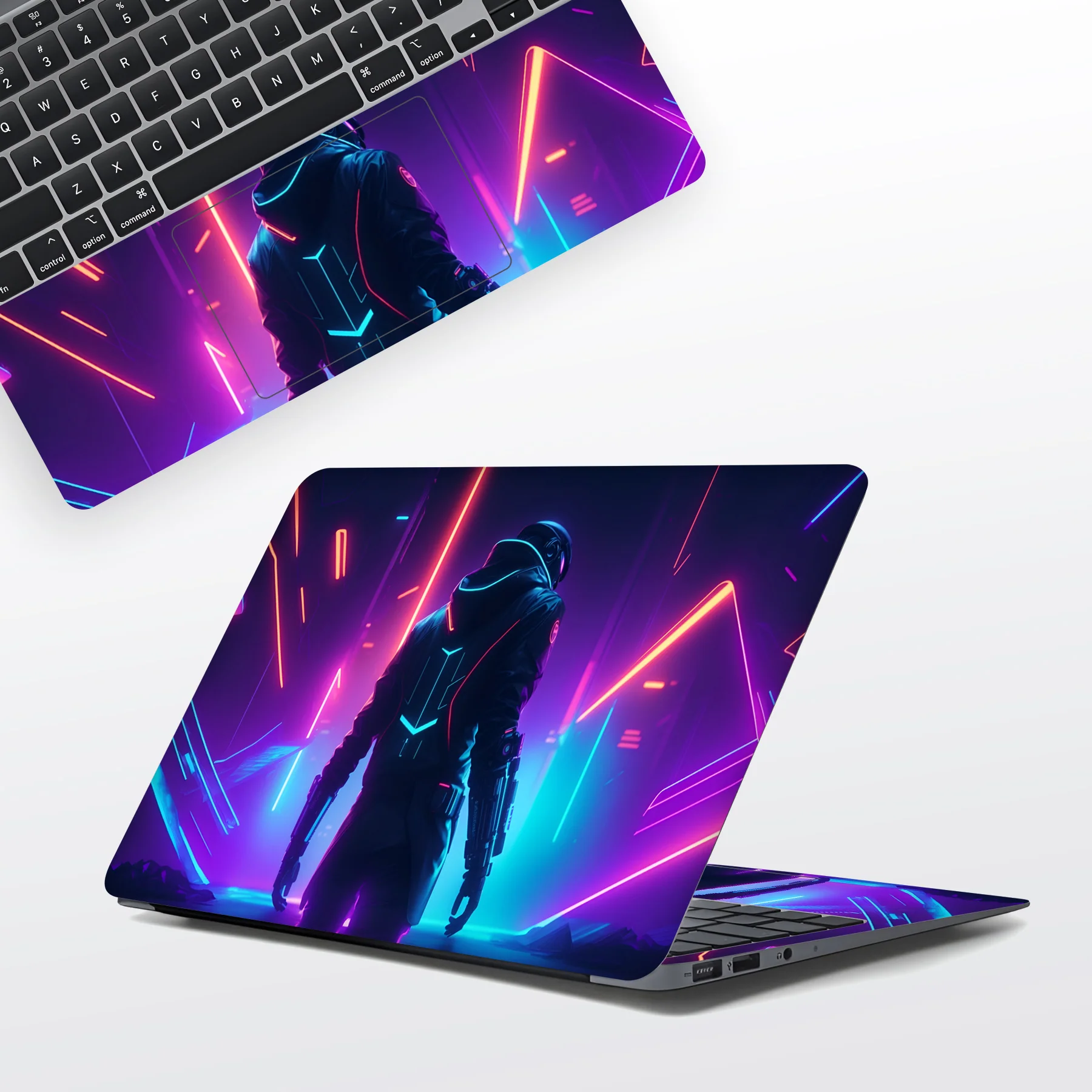 Terminal Flux Laptop Skin
