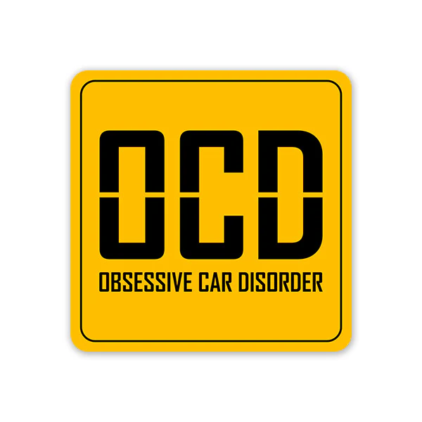 OCD Car Sticker - Image 2