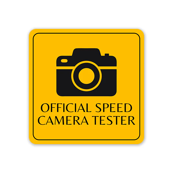Official Camera Car Sticker - Image 2