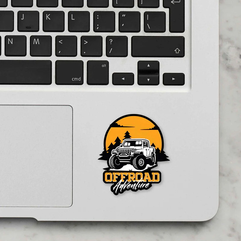 Offroad Laptop Sticker