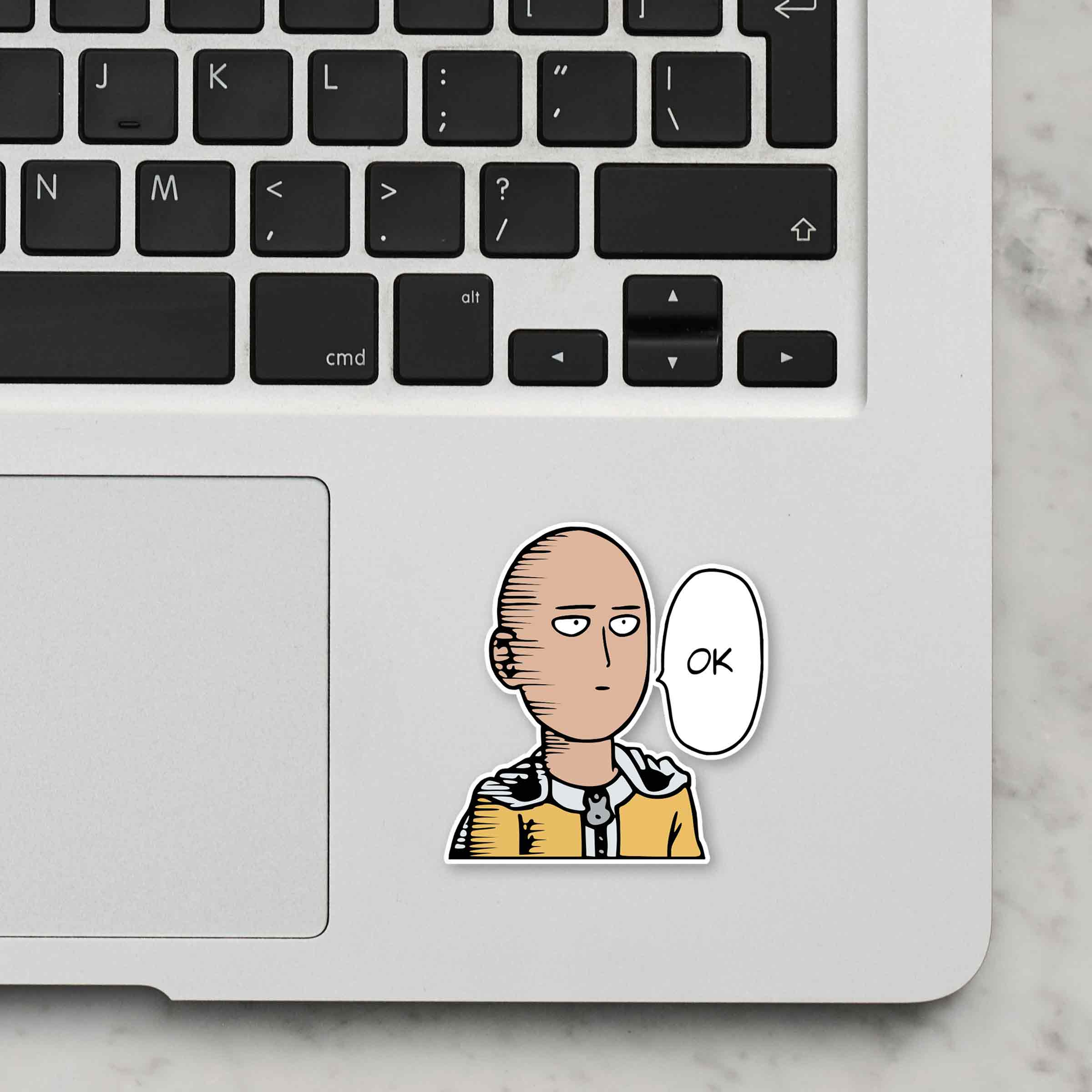 OK Laptop Sticker - Image 2