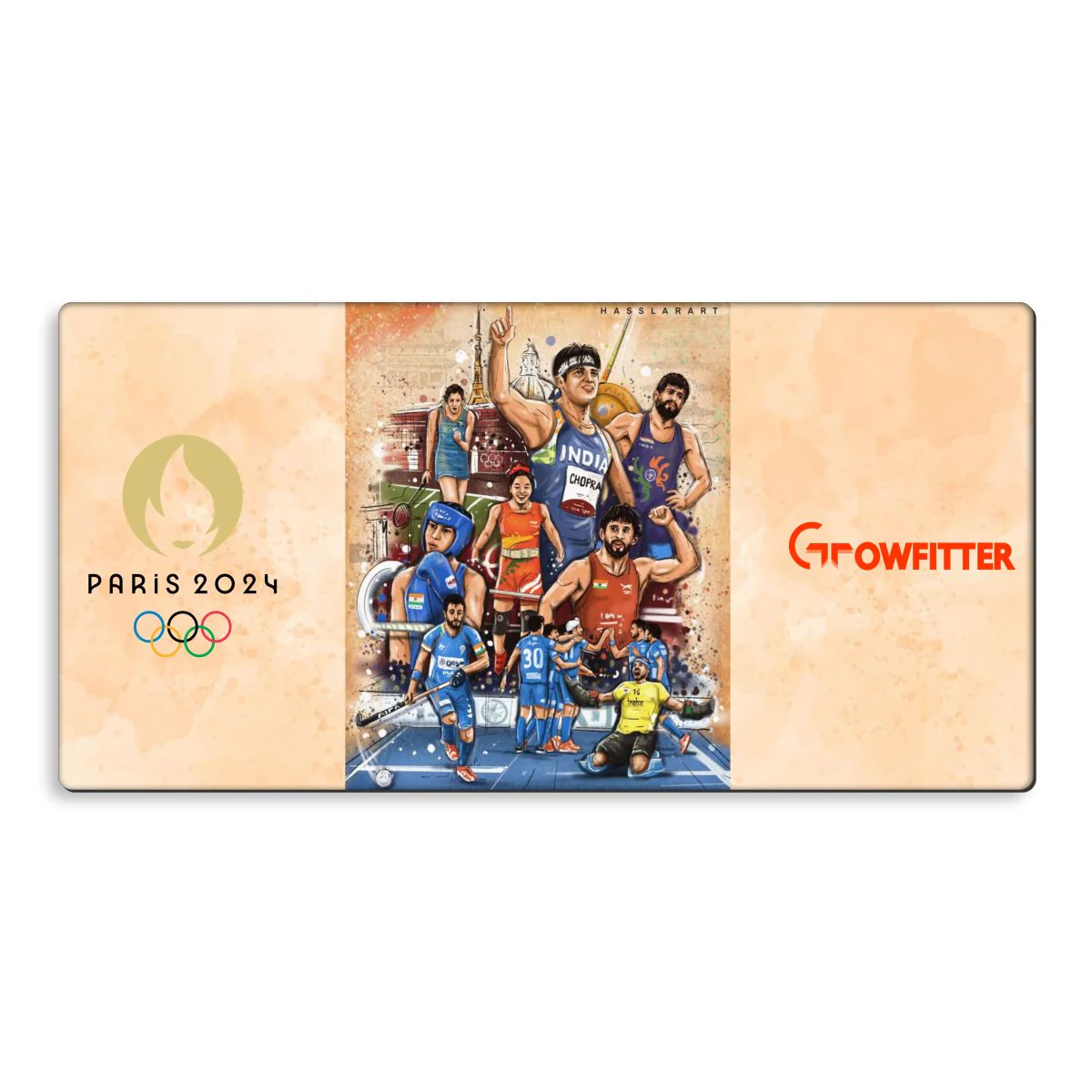 Growfitter Olympics Limited Edition Premium Tech Mat