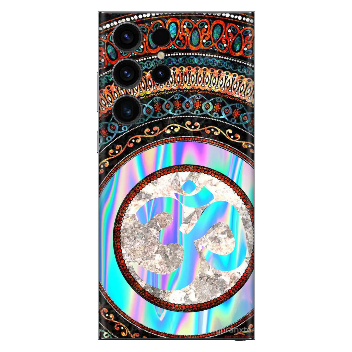 Om Shiny Mobile Skin