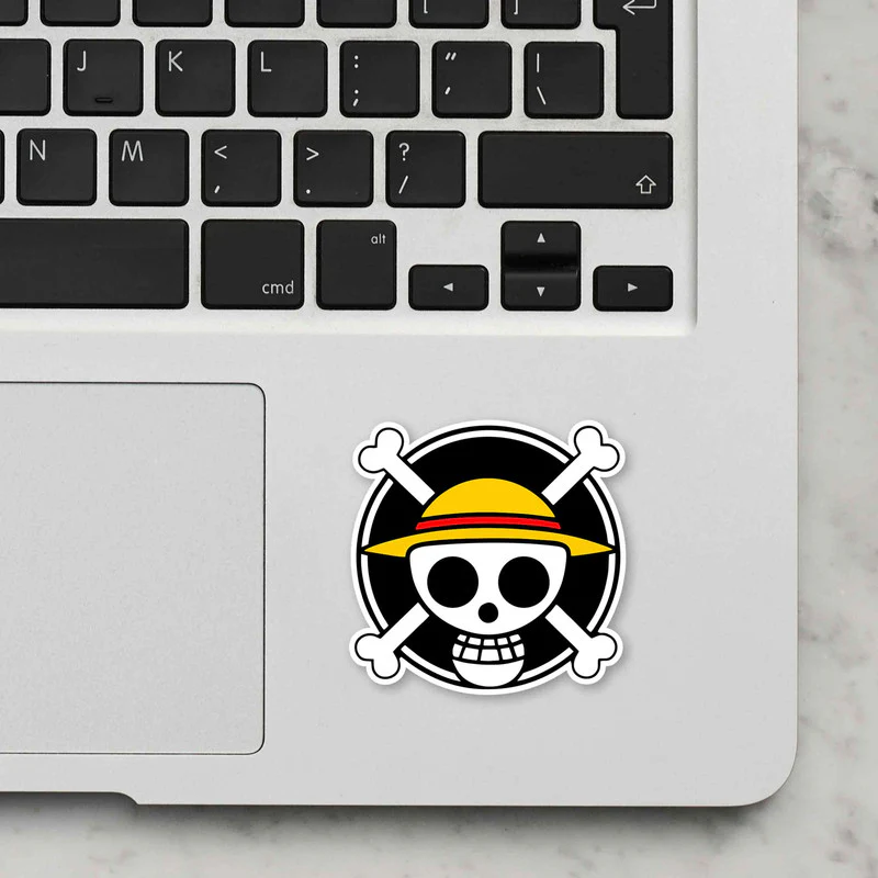 Pirates Bay Logo Laptop Sticker - Image 2