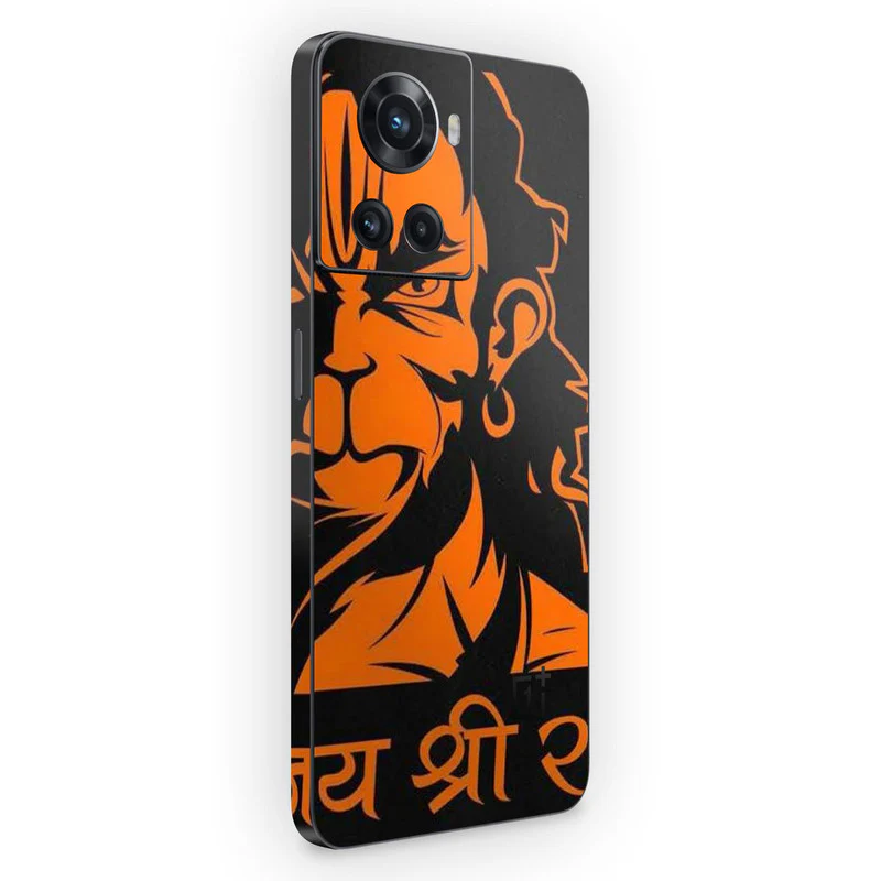 Orange Hanuman God Mobile Skin - Image 4
