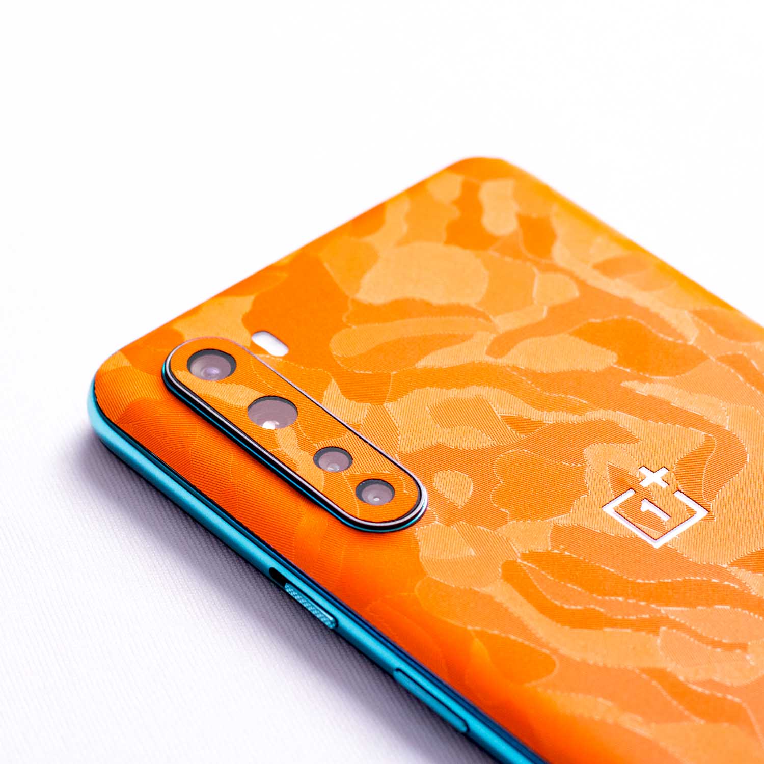 Orange Shape Shift Camo Mobile Skin