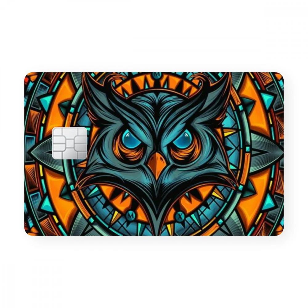 Mighty Owl Orange Card - Image 2