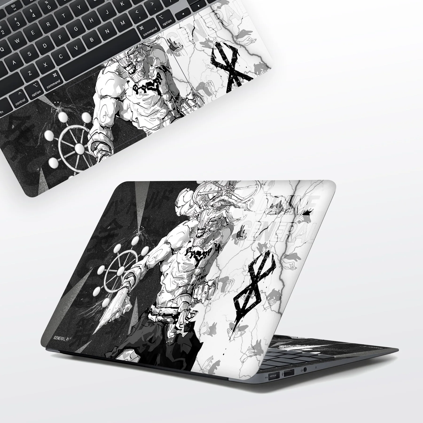 Samurai Twilight Laptop Skin