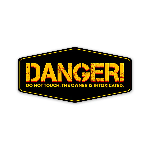 Owner Is Intoxicated Car Sticker