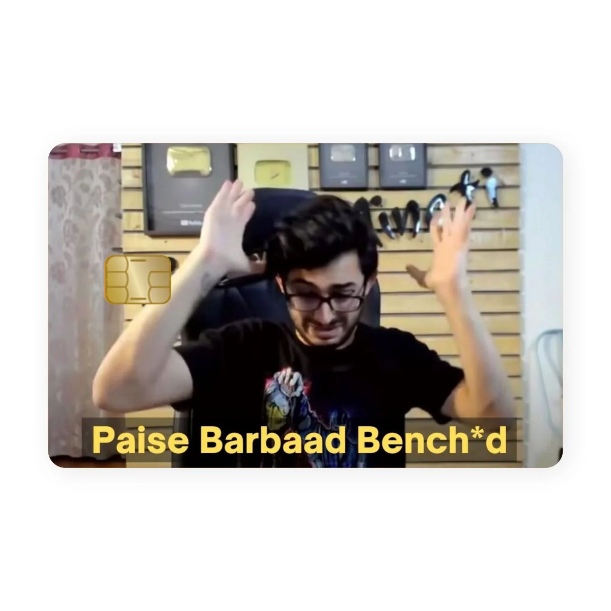 Paisa Barbad Card WrapCart X Jumbo