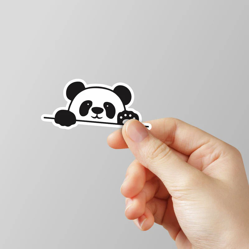Panda 5 Laptop Sticker