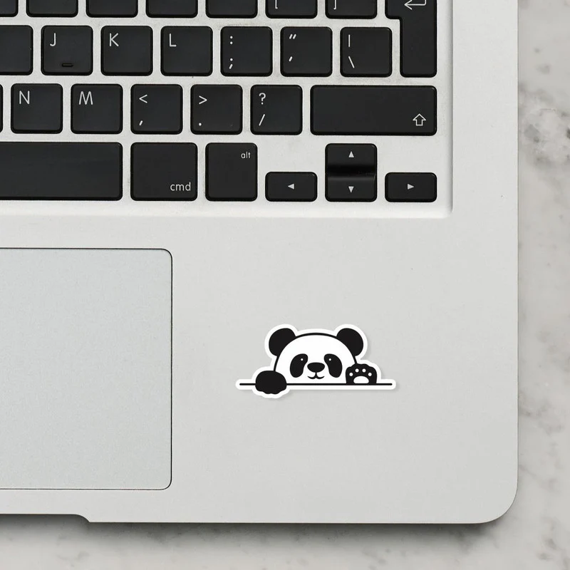 Panda 5 Laptop Sticker - Image 2