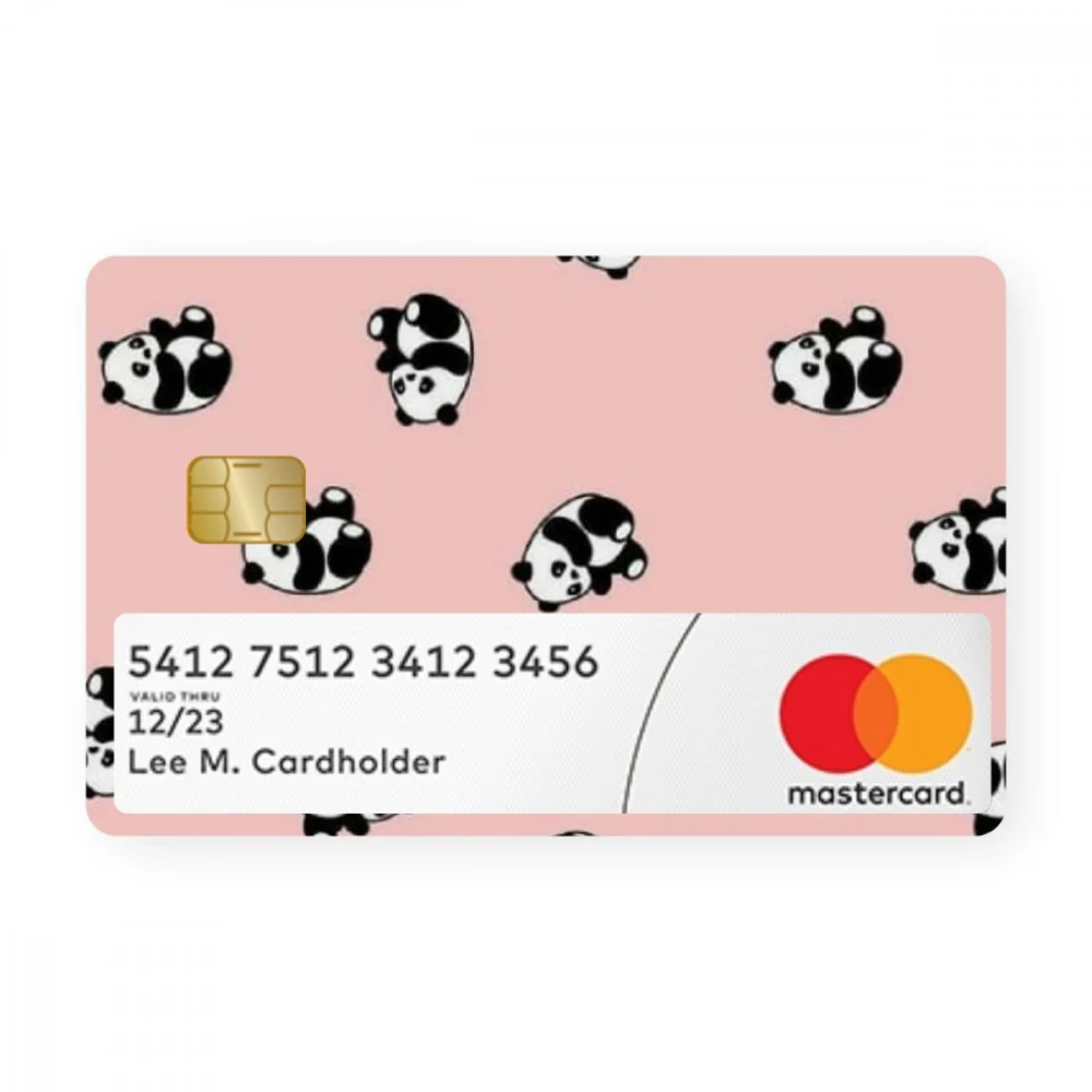 Panda With Window Card