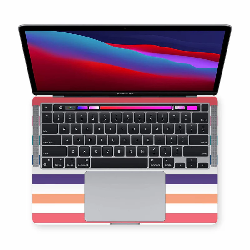 Macbook Parallel 1 Laptop Skins - Image 2