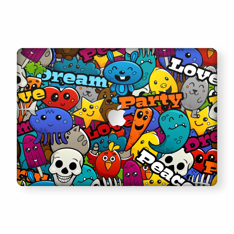 Macbook Party Laptop Skins