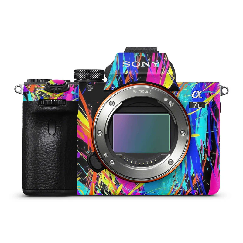 Party Stripes Camera Skins