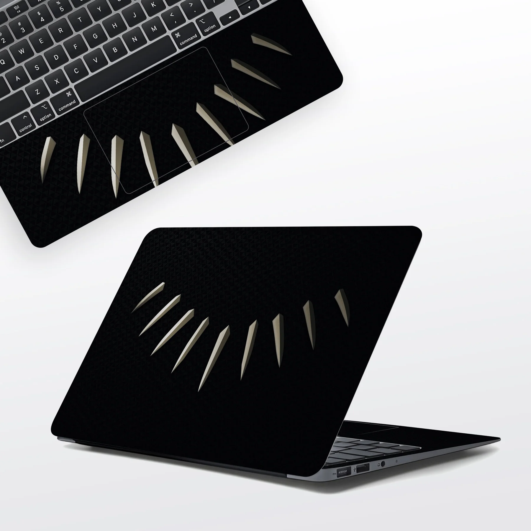 Panther Neck Laptop Skin