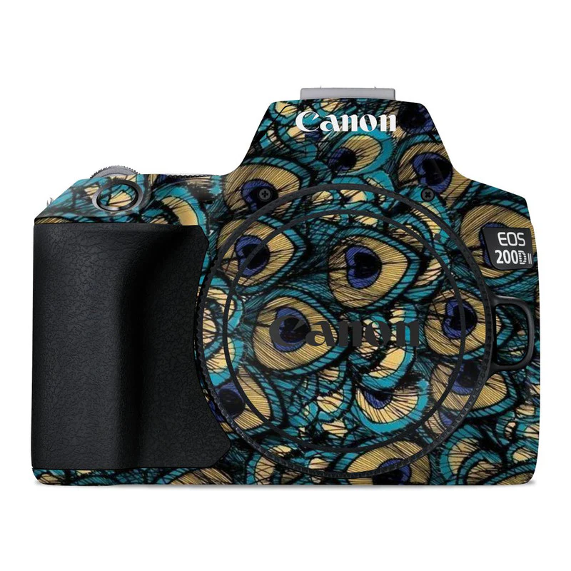 Peacock Abstract Camera Skin - Image 2