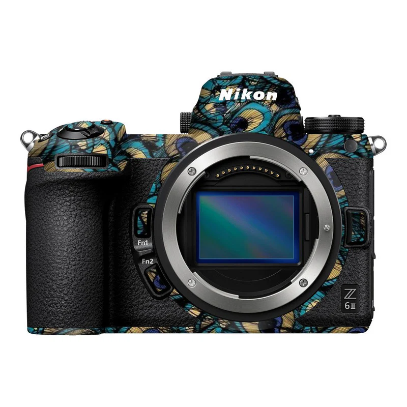Peacock Abstract Camera Skin - Image 3