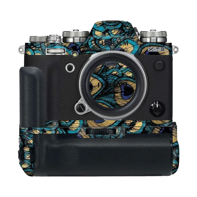 Peacock Abstract Camera Skin - Image 4