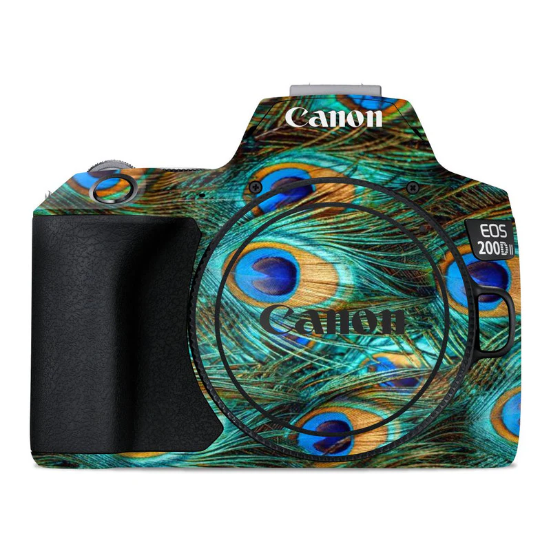 Peacock Feathers Camera Skin - Image 2