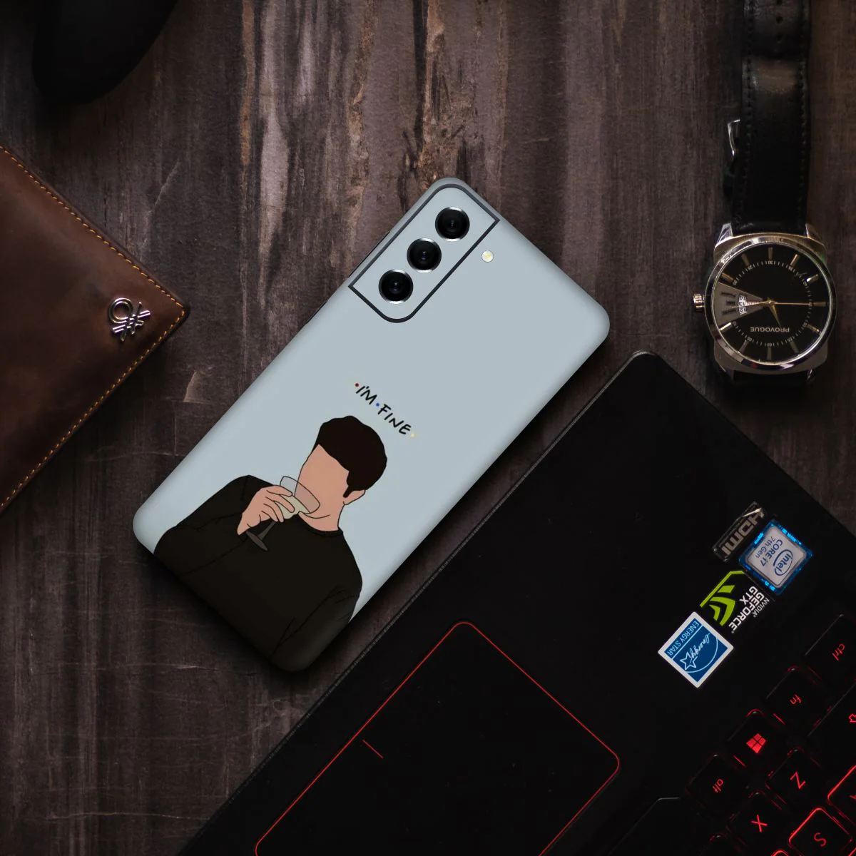 I M Fine Mobile Skin