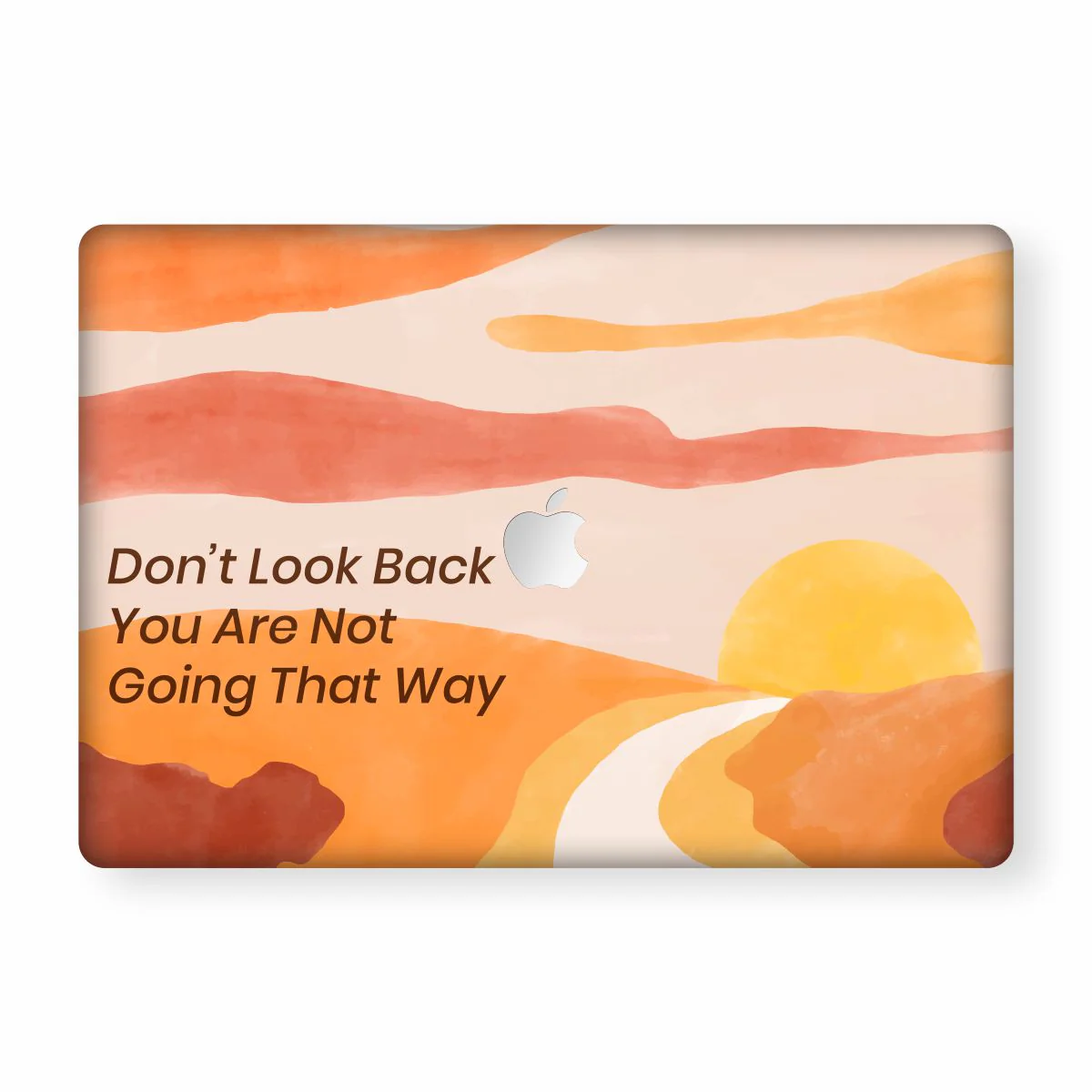 Don't Look Back MacBook Skin