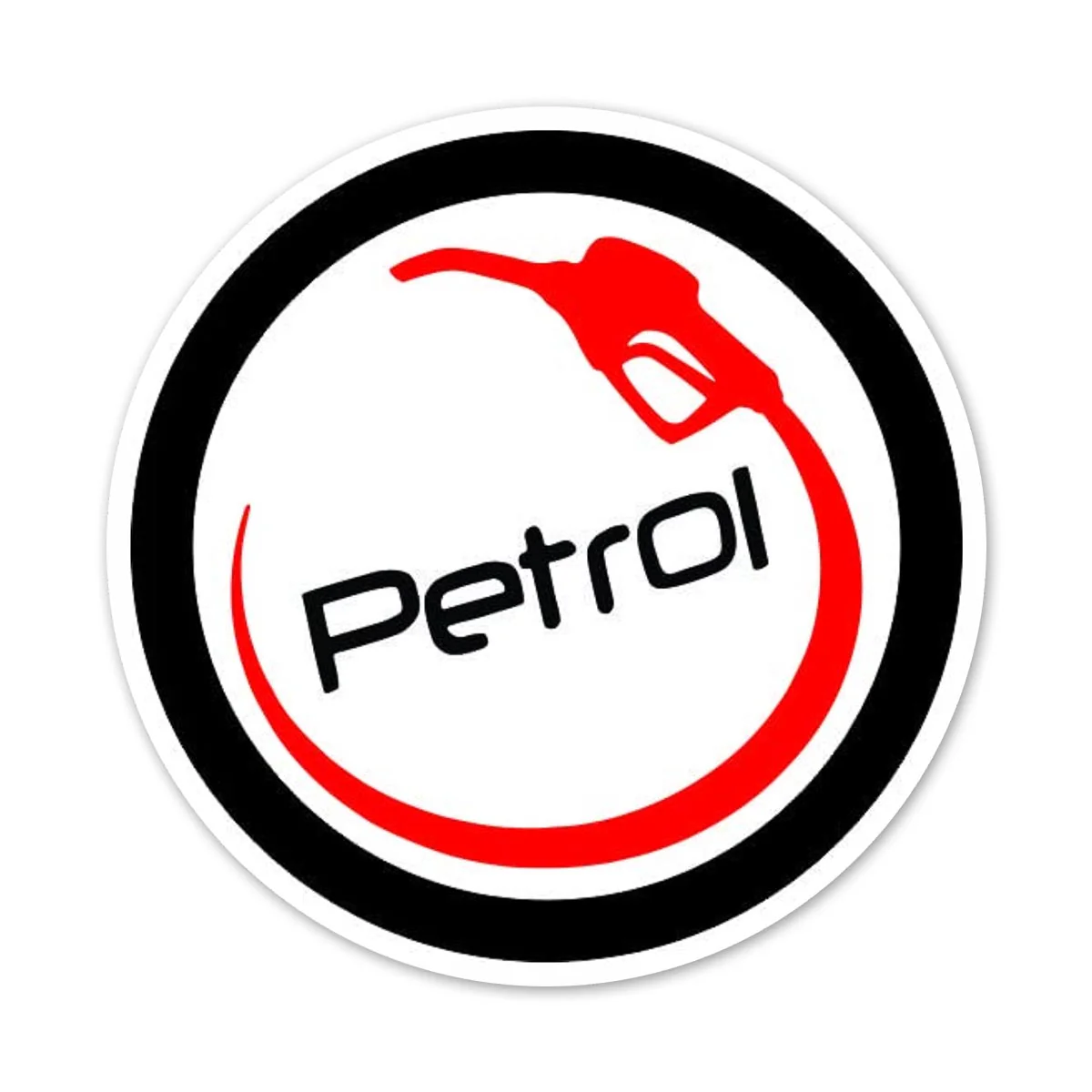 Petrol #4 Car Fuel Tank Decal - Image 2